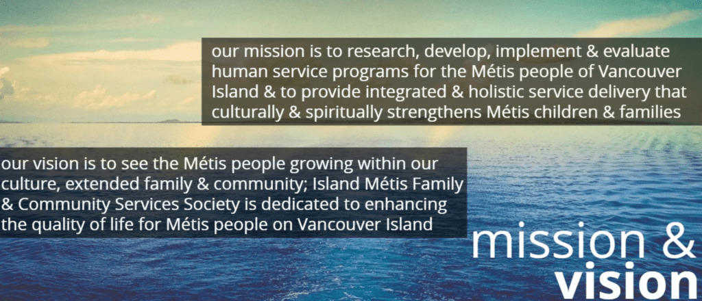 About Us – Island Métis Family and Community Services Society