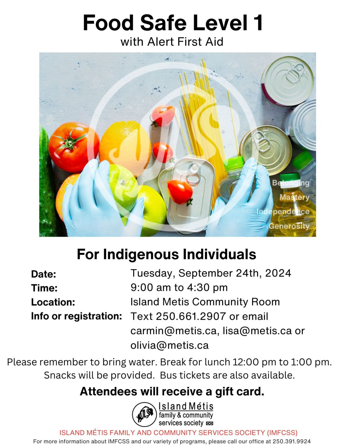 Food Safe Level 1 September 24 2024 Island M tis Family And food-safe-level-1-september-24-2024-island-m-tis-family-and